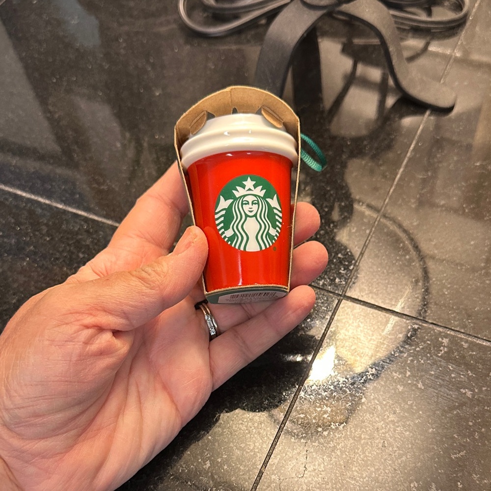 Starbucks Alabama Red Collectible Cup Ornament